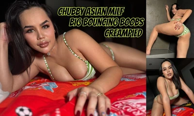 Chubby Asian Milf Big Bouncing Boobs Creampied VR Porn Video