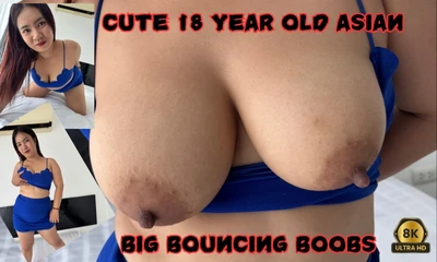 Cute 18year Old Asian Big Bouncing Boobs VR Porn Video