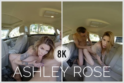 Sex In The Car With Ashley From Another Point Of View VR Porn Video