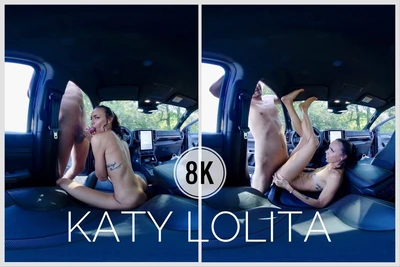 Sex With Katy In The Car From Another Point Of View VR Porn Video