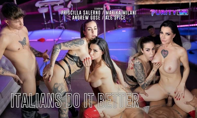 Italians Do It Better VR Porn Video